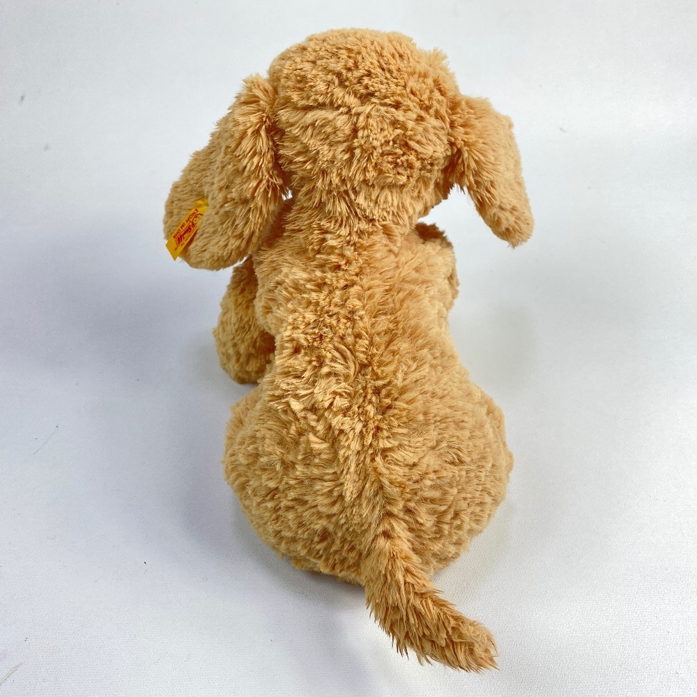 Steiff Knopf Im Ohr Golden Retriever Puppy 11"  Plush #099175